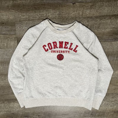 Y2K Cornell University Champion Sweatshirt Men's L Gray Pullover