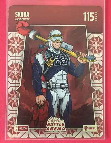 Bo Jackson Battle Arena Skuba Grandma’s Linoleum Battlefoil Brawl GGL-734