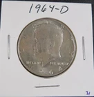 1964‑D Kennedy Half Dollar Lot  • 90% Silver • Nice Cir Condition