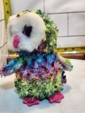 Ty Beanie Boos - OWEN The Owl 9" Medium Glitter Eyes
