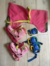 Roller Bambina Oxelo N 34/36 Rosa E Fucsia