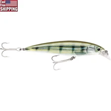 Saltwater Fishing Lure 3D Holographic Eyes Suspended Slashbait Perma Steel Hooks