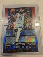 2019 Panini Prizm Karl-Anthony Towns Red White Blue Prizm All Star 161 MINT
