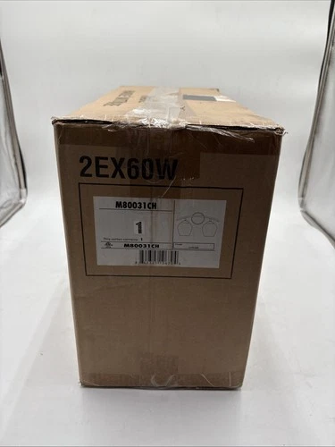 Savoy House16 in. W x 9.87 in. H 2-Light Chrome Bathroom Vanity Light with Cle - Picture 4 of 5