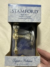 Stamford Robe Hook Signature Bathware Chrome And Brass Finish