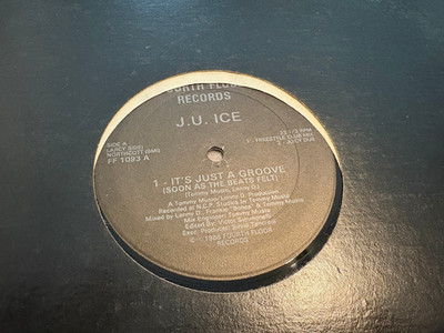 J.U. Ice - It´s just a Groove / FF 1093 / 12'' Maxi Vinyl LP EX 1988