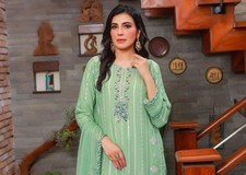 Agha Noor Embroidered Chiffon Shalwar Kameez with Dupatta Stitched for Women
