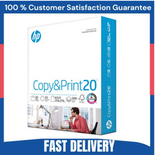 HP Printer Paper 8.5 x 11 Paper Copy Print 20 lb 1 Ream Case - 500 Sheets