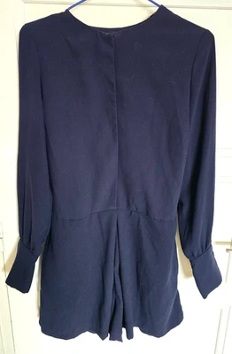 COMBI-SHORT TRAFALUC TAILLE S MARINE TBE - Photo 1/3