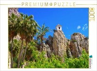 Calvendo Puzzle The Castle Of Guadalest | 1000 Pieces, Finished Size 25.2 × 18.9