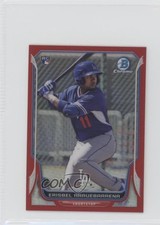 2014 Bowman Chrome Minis Red Refractor 3/5 Erisbel Arruebarrena #185 0b5