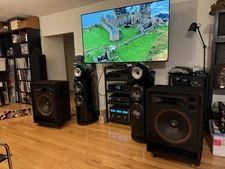 cerwin vega speakers 218 Horn 45 14801 Vintage 5 Ways Audiophile V33