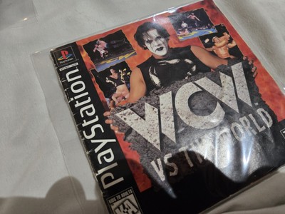 WCW vs. The World - PS1 - Disc & Manual ONLY