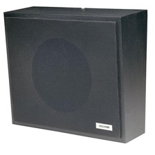 VALCOM VC-V-1016-BK 1Watt 1Way Wall Speaker - Black - White Box - VC-V-1016-BK