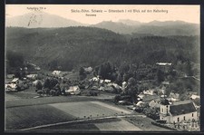 AK Dittersbach /Sächs.-Böhm. Schweiz, Teilansicht mit Blick auf den Kaltenberg 