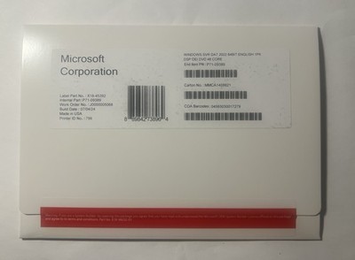 Microsoft Windows Server 2022 Datacenter 48 Core + Key