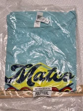 Matco Tools Ladies Mint Green Triblen T Shirt Size XL Tee PDLT110XL (CC)