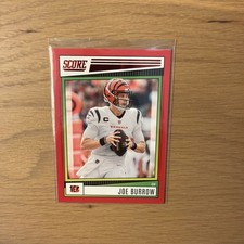 2022 Score - Joe Burrow #194 Red Parallel 