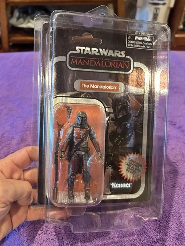 Carbonized Mandalorian Star Wars Vintage Collection MOC