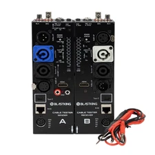 Blastking CTAB Cable Tester A/B – Universal Detachable Cable Tester for XLR,