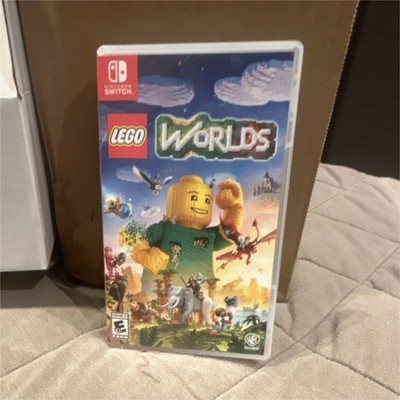 LEGO Worlds Nintendo Switch Action & Adventure Game with Bonus DLC Packs & Case