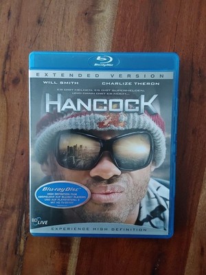 Blu-Ray - HANCOCK - Extended Version , mit Will Smith + Charlize Theron