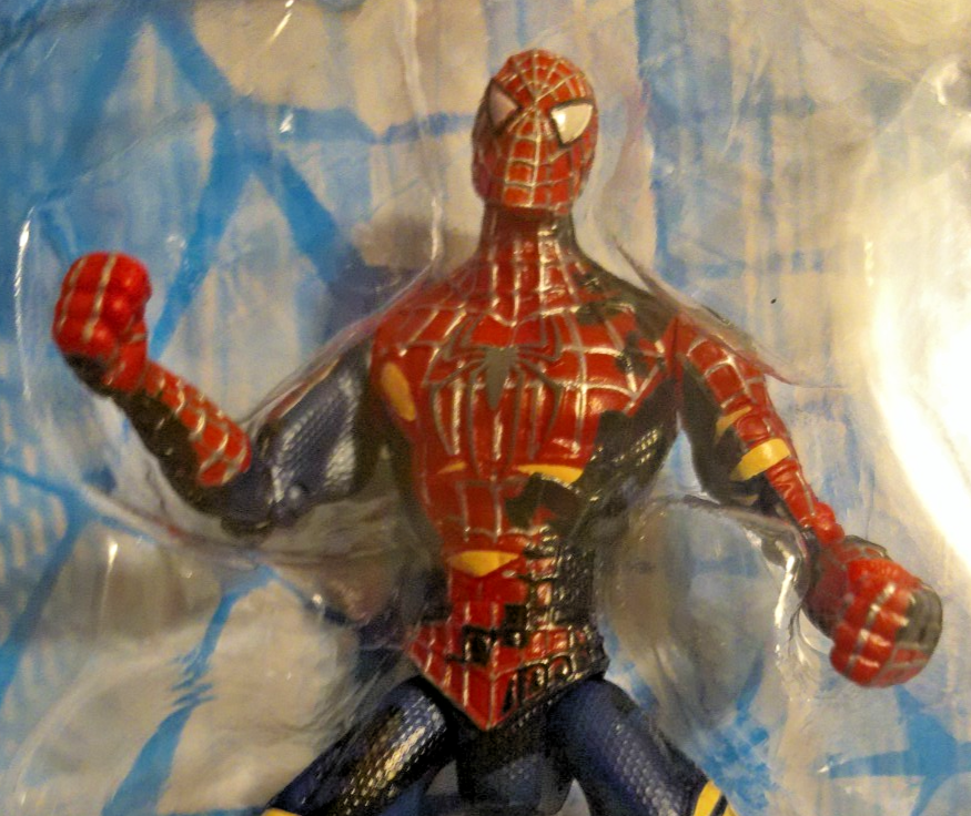 Hasbro 2007 Marvel Spider-Man 3 Spider-Man with Symbiote Splatter