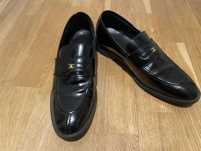 Celine Loafer Leather Women Size 37