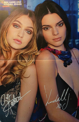 Bravo A3 Poster ca. 28 x 40 cm von Gigi Hadid & Kendall Jenner