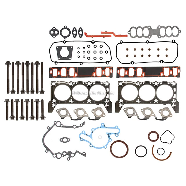 Juego de pernos de junta completa OHV para Ford Mustang Mercury Cougar 1996 3,8 L Foto 2 de 4