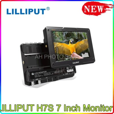 LILLIPUT H7S 7'' On-Camera Tally Field Video Monitor 4K HDMI SDI 3D LUT 1800 Nits