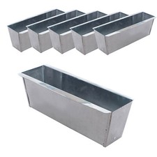 6er Set Pflanzkasten Blumenkasten Balkonkasten für Euro-Paletten Metall verzinkt