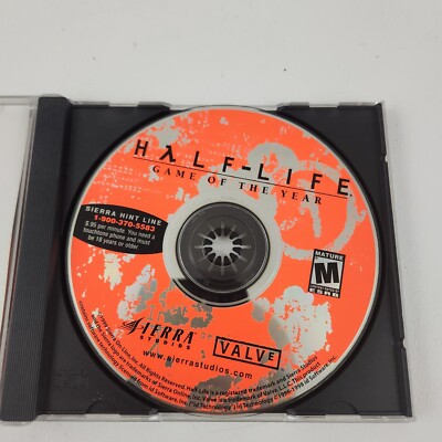 Half-Life - Game of the Year Edition (PC, 1999) w/CD Key - Team
