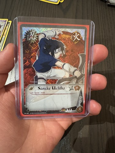 Naruto CCG Sasuke Uchiha PS-002 Gencon Promo