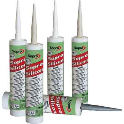 Sopro Sanitär Silikon Silicon Fugen Abdichtung Abdichten 310ml