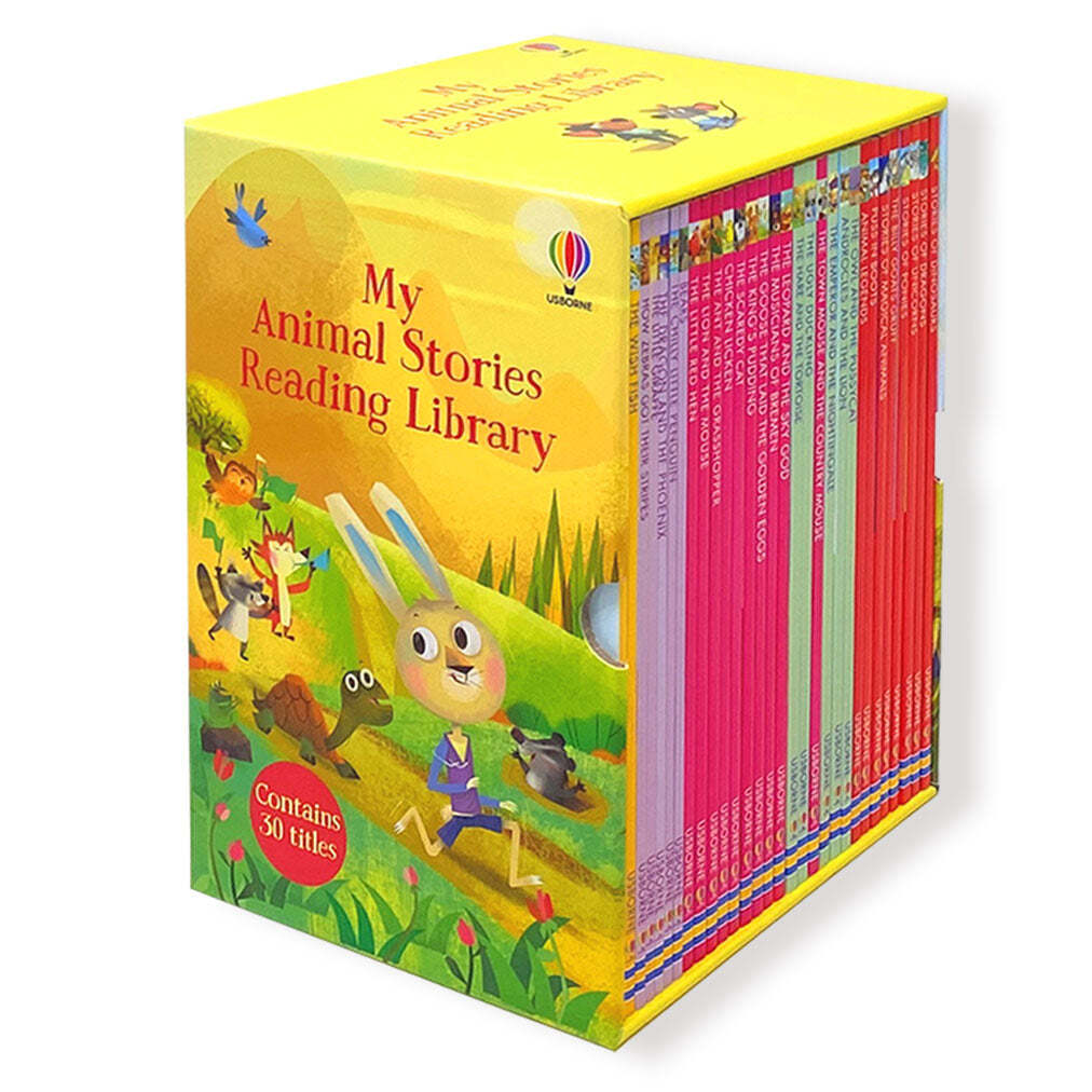 Usborne My Animal Stories Reading Library 30 Books Collection Box Set | Usborne