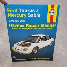 Haynes Repair Manual 36075 Ford Taurus and Mercury Sable 1996 thru 2005
