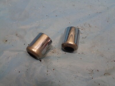 1998 ZX6R Ninja chrome bar ends Kawasaki 98 99 | eBay