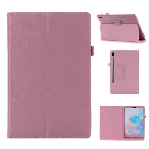 Leather Case For Samsung Galaxy Tab S7 FE T730 T736B 12.4 Smart Magnetic Cover - Picture 4 of 23