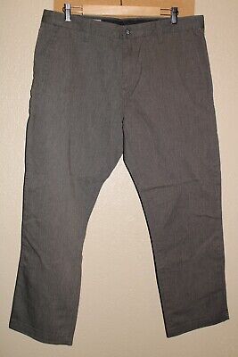 Volcom Vmonty Herren 36 W 28 L Grau Chino Hose Kombinieren Versand Rabatt Ebay