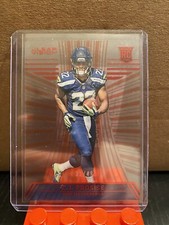 C.J. Prosise 2016 Panini Clear Vision Red RC /49