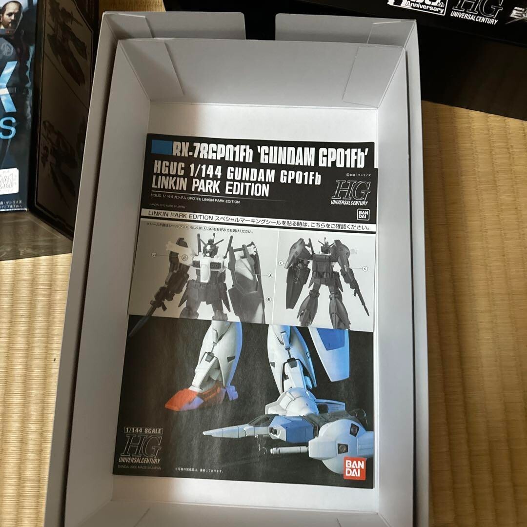 ロボット GUNDAM GP01Fb LINKIN PARK EDITION 1/144 Gundam 1/144 Kit Gundam 0083 RX-78 GP01Fb LINKIN PARK Gunpla