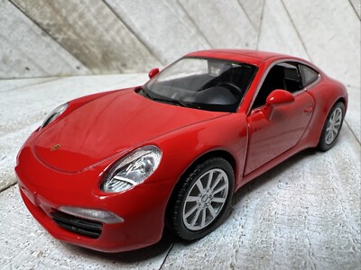 JPL Enterprises Porsche 911 Carrera S P710101 Red Pull Back 5  Car Cool