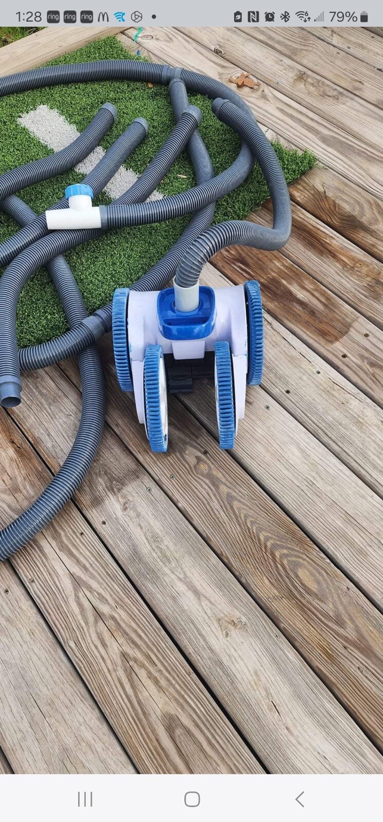 Hayward W3PHS41CST AquaNaut 400 Suction Pool Cleaner for InGround Pools eBay