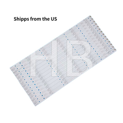 14-Piece LED Strip Light Kit For Vizio E55-C1, D55U-D1 TVs - Replacement Backlight
