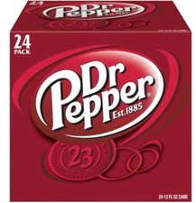 24 Pack Dr Pepper 355ml Can - Same day Ship