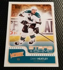 2011-12 UDC Victory Stars of the Game DANY HEATLEY San Jose Sharks Hockey NHL