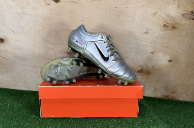Nike AIR Zoom Total 90 III FG Elit Grey boots Cleats mens Football