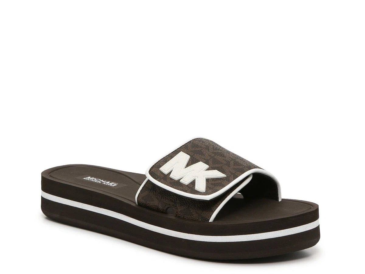 Michael kors cheap platform slides
