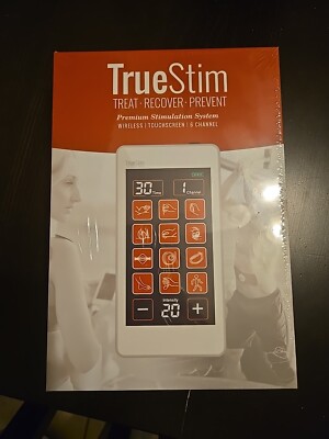 True Stim Premium Muscle Stimulation System Wireless Touchscreen NEW